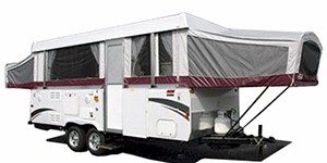 Avalon-4549 With Hot Water, Flush Potty, 14" Tires