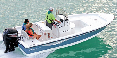 2016 Ranger Boats Saltwater Series 220 Bahia(*) Standard Equipment 