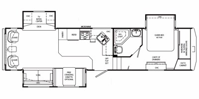 2008 Holiday Rambler Alumascape Fifth Wheel Series M-33CKT Specs and ... 2008 Holiday Rambler Alumascape Fifth Wheel Series M-33CKT Specs and ...