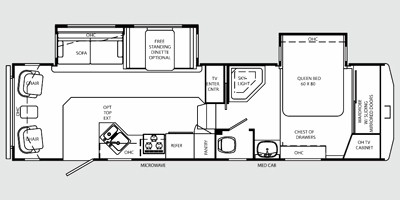 Holiday Rambler Fifth Wheel Floor Plans | 2009 holiday rambler alumascape fifth wheel series m 29ckd Holiday Rambler Fifth Wheel Floor Plans | 2009 holiday rambler alumascape fifth wheel series m 29ckd
