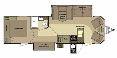 2012 Open Range RV Mesa Ridge Series M-285F Specs and Standard ... 2012 Open Range RV Mesa Ridge Series M-285F Specs and Standard ...