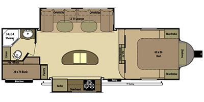 2014 Open Range RV Light Fifth Wheel Series M-269BHS Specs and ... 2014 Open Range RV Light Fifth Wheel Series M-269BHS Specs and ...