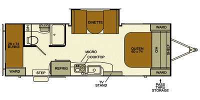 2014 Evergreen RV Ascend Series M-232BHS Specs and Standard ... 2014 Evergreen RV Ascend Series M-232BHS Specs and Standard ...