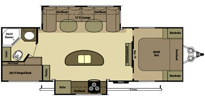 2015 Open Range RV Light Series M-256BHS Specs and Standard ... 2015 Open Range RV Light Series M-256BHS Specs and Standard ...