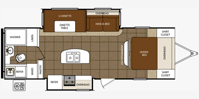 2014 Tracer By Forest River Ultra Lite Executive Series M-2750 Rbs 