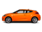 Vitamin C Pearl 2012 Hyundai Veloster Pictures Veloster Coupe 3D photos side view Vitamin C Pearl 2012 Hyundai Veloster Pictures Veloster Coupe 3D photos side view