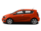Inferno Orange Metallic 2013 Chevrolet Sonic Pictures Sonic Hatchback 5D LTZ I4 photos side view Inferno Orange Metallic 2013 Chevrolet Sonic Pictures Sonic Hatchback 5D LTZ I4 photos side view