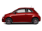 Rosso (Red) 2013 FIAT 500 Pictures 500 Hatchback 3D Pop I4 photos side view Rosso (Red) 2013 FIAT 500 Pictures 500 Hatchback 3D Pop I4 photos side view