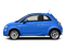 Laser Blu (Bright Met. Blue) 2015 FIAT 500 Pictures 500 Hatchback 3D Pop I4 photos side view Laser Blu (Bright Met. Blue) 2015 FIAT 500 Pictures 500 Hatchback 3D Pop I4 photos side view
