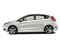 White Platinum Metallic Tri-Coat 2017 Ford Fiesta Pictures Fiesta ST Hatch photos side view White Platinum Metallic Tri-Coat 2017 Ford Fiesta Pictures Fiesta ST Hatch photos side view