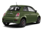 Verde Oliva (Olive Green) 2013 FIAT 500 Pictures 500 Hatchback 3D Pop I4 photos rear view Verde Oliva (Olive Green) 2013 FIAT 500 Pictures 500 Hatchback 3D Pop I4 photos rear view