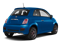 Verde Azzurro (Blue-Green) 2013 FIAT 500 Pictures 500 Hatchback 3D Pop I4 photos rear view Verde Azzurro (Blue-Green) 2013 FIAT 500 Pictures 500 Hatchback 3D Pop I4 photos rear view