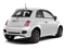 Bianco (White) 2013 FIAT 500 Pictures 500 Hatchback 3D Pop I4 photos rear view Bianco (White) 2013 FIAT 500 Pictures 500 Hatchback 3D Pop I4 photos rear view