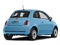 Luce Blu (Light Blue) 2015 FIAT 500 Pictures 500 Hatchback 3D Pop I4 photos rear view Luce Blu (Light Blue) 2015 FIAT 500 Pictures 500 Hatchback 3D Pop I4 photos rear view