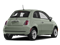Verde Chiaro (Light Green) 2015 FIAT 500 Pictures 500 Hatchback 3D Pop I4 photos rear view Verde Chiaro (Light Green) 2015 FIAT 500 Pictures 500 Hatchback 3D Pop I4 photos rear view
