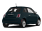 Verde Azzurro (Blue-Green) 2015 FIAT 500 Pictures 500 Hatchback 3D Pop I4 photos rear view Verde Azzurro (Blue-Green) 2015 FIAT 500 Pictures 500 Hatchback 3D Pop I4 photos rear view
