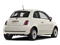Bianco (White) 2015 FIAT 500 Pictures 500 Hatchback 3D Pop I4 photos rear view Bianco (White) 2015 FIAT 500 Pictures 500 Hatchback 3D Pop I4 photos rear view