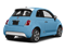 Luce Blu (Light Blue) 2015 FIAT 500e Pictures 500e Hatchback 3D 500e Electric photos rear view Luce Blu (Light Blue) 2015 FIAT 500e Pictures 500e Hatchback 3D 500e Electric photos rear view