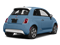 Celeste Blu (Retro Light Blue) 2015 FIAT 500e Pictures 500e Hatchback 3D 500e Electric photos rear view Celeste Blu (Retro Light Blue) 2015 FIAT 500e Pictures 500e Hatchback 3D 500e Electric photos rear view