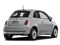 Grigio Cenre 2016 FIAT 500 Pictures 500 Hatchback 3D Easy I4 photos rear view Grigio Cenre 2016 FIAT 500 Pictures 500 Hatchback 3D Easy I4 photos rear view