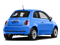 Laser Blu (Bright Met. Blue) 2016 FIAT 500 Pictures 500 Hatchback 3D Easy I4 photos rear view Laser Blu (Bright Met. Blue) 2016 FIAT 500 Pictures 500 Hatchback 3D Easy I4 photos rear view