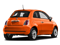 Spitfire Orange 2016 FIAT 500 Pictures 500 Hatchback 3D Easy I4 photos rear view Spitfire Orange 2016 FIAT 500 Pictures 500 Hatchback 3D Easy I4 photos rear view