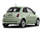 Latte Menta 2016 FIAT 500 Pictures 500 Hatchback 3D Easy I4 photos rear view Latte Menta 2016 FIAT 500 Pictures 500 Hatchback 3D Easy I4 photos rear view