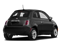 Nero Puro (Straight Black) 2016 FIAT 500 Pictures 500 Hatchback 3D Easy I4 photos rear view Nero Puro (Straight Black) 2016 FIAT 500 Pictures 500 Hatchback 3D Easy I4 photos rear view