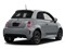 Billet Argento (Silver) 2016 FIAT 500 Pictures 500 Hatchback 3D I4 Turbo photos rear view Billet Argento (Silver) 2016 FIAT 500 Pictures 500 Hatchback 3D I4 Turbo photos rear view