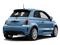 Celeste Blu (Retro Light Blue) 2016 FIAT 500 Pictures 500 Hatchback 3D Abarth I4 photos rear view Celeste Blu (Retro Light Blue) 2016 FIAT 500 Pictures 500 Hatchback 3D Abarth I4 photos rear view