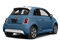 Celeste Blu (Retro Light Blue) 2016 FIAT 500e Pictures 500e Hatchback 3D 500e Electric photos rear view Celeste Blu (Retro Light Blue) 2016 FIAT 500e Pictures 500e Hatchback 3D 500e Electric photos rear view