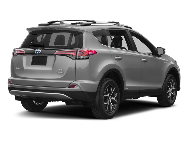 2017 Toyota Rav4 Hybrid Se Awd Pictures Nadaguides Silver Sky Metallic 2017 Toyota Rav4 Hybrid Pictures Se Awd Photos Rear View