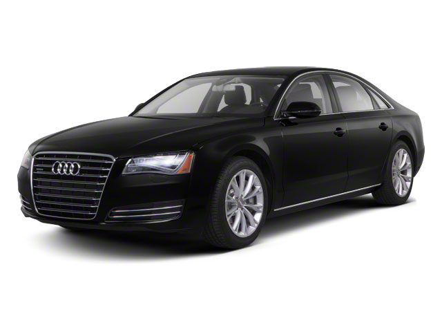 2012 Audi A8 Pictures A8 Sedan 4D 4.2 Quattro photos side front view 2012 Audi A8 Pictures A8 Sedan 4D 4.2 Quattro photos side front view