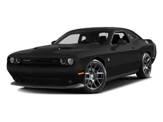 2016 Dodge Challenger Pictures Challenger Coupe 2D R/T Scat Pack V8 photos side front view 2016 Dodge Challenger Pictures Challenger Coupe 2D R/T Scat Pack V8 photos side front view