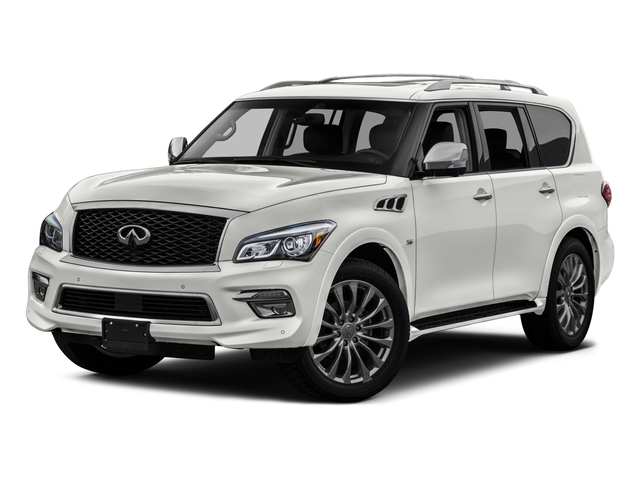 2016 INFINITI QX80 Pictures QX80 Utility 4D Signature AWD V8 photos side front view 2016 INFINITI QX80 Pictures QX80 Utility 4D Signature AWD V8 photos side front view