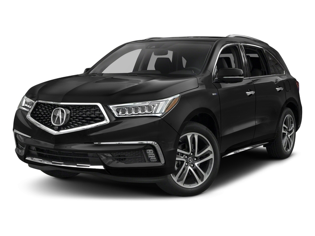 2017 Acura MDX Pictures MDX Sport Hybrid SH-AWD w/Advance Pkg photos side front view 2017 Acura MDX Pictures MDX Sport Hybrid SH-AWD w/Advance Pkg photos side front view