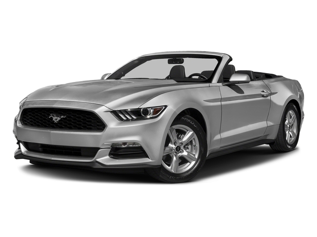 New 2017 Ford Mustang V6 Convertible Msrp Prices Nadaguides 2017 Ford Mustang Base Price V6 Convertible Pricing Side Front View