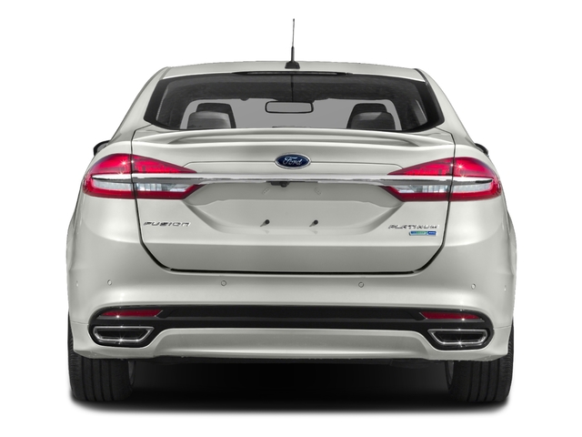 New 2017 Ford Fusion Platinum Awd Msrp Prices Nadaguides 2017 Ford Fusion Base Price Platinum Awd Pricing Rear View