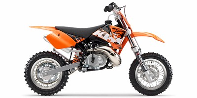 2008 KTM 50 SX Junior Standard Equipment & Specs