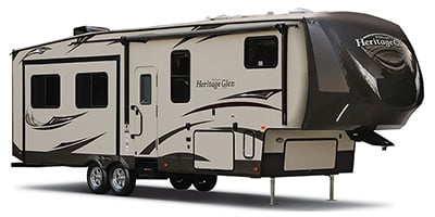 2014 Wildwood by Forest River Heritage Glen Lite Fifth Wheel Series M ...