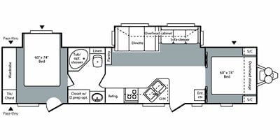 2008 Keystone RV Hornet Retreat Series M-38 DQDS Specs and Standard ...