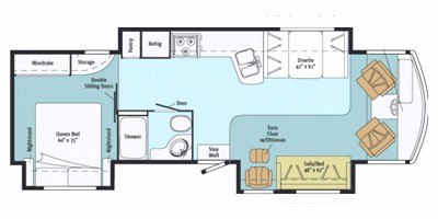 2013 Winnebago Sightseer Series M-33C-Ford Floorplan, Prices, Values ...